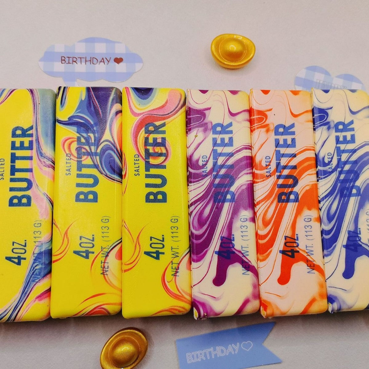 Butter Stick Milk Bar Squishy Fidget Toy