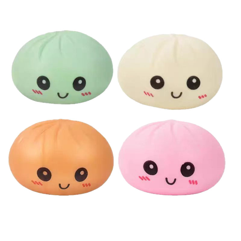 Simulation Steamed Bun Squeeze Toy